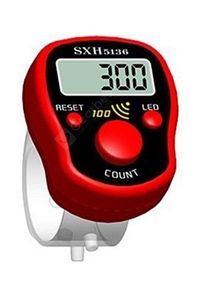 Sesli Işıklı Zikirmatik Dijital Yüzük Her 100 De Alarm