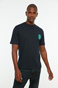 trendyol.com | Trendyol Collection T-Shirt - Navy blue - Oversize