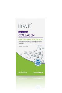 Collagen Tip 2, Tip 3 Hyaluronik Asit Glukozamin Kondroitin Msm Vitamin C Kolajen 60 Tablet