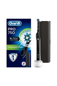 Pro 750 Şarj Edilebilir Diş Fırçası Cross Action Siyah