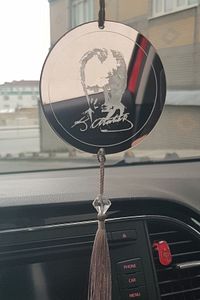 Pleksi Araba Süsü M.kemal Atatürk Dikiz Aynası Süsü