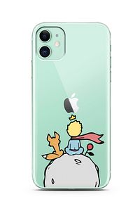 Küçük Prens Tasarım Süper Şeffaf Silikon Telefon Kılıfı Iphone 11