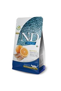 Nd Ocean Tahılsız Ringa Balığı Ve Portakallı Kısır Kedi Maması 5 kg