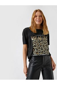 T-Shirt - Schwarz - Normal