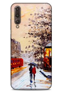 Cityx (38) Huawei P20 Pro Kılıf Silikon Kapak Desenli