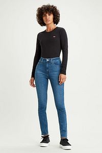 Kadın Mavi 721 Yüksek Bel Skinny Jean 18882-0388