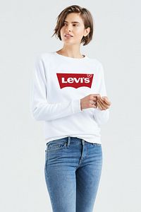 Kadın Beyaz Sweatshirt 29717-0063