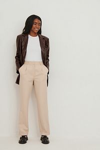Hose - Beige - Straight