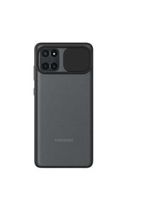 Teleplus Galaxy Note 10 Lite Kılıf Lensi Kamera Korumalı Silikon Siyah