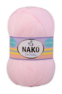 Yumuşak Bebe Yünü Elit Baby El Örgü Ipi 100 gr Soft Pembe 2892