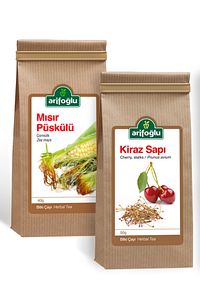 Mısır Püskülü 40 gr + Kiraz Sapı 40 gr Yaz Kürü