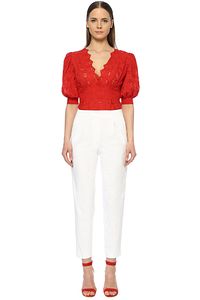 Kadın Slim Fit Beyaz Pantolon 1073865