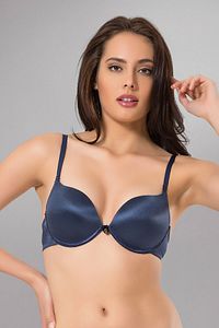 Lacivert Push Up Double Sütyen