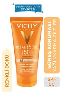 Ideal Soleil Tinted Emülsiyon Spf50 50 ml
