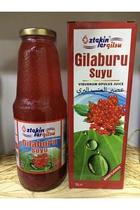 Gilaburu Suyu Şekersiz 1 Lt Katkısız