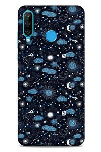 Spacex (17) Tema Tasarım Kılıf Huawei P30 Lite Kılıf