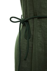 Trendyol Collection-Khakifarbenes, gestricktes Strandkleid mit tiefem Schlitz TBESS21EL2991 6