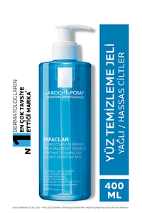 Effaclar Temizleme Jeli Yağlı/Akneye Eğilim Gösteren Ciltler Parlama Karşıtı 400ml 3337872411991