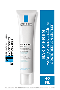 Effaclar Duo(+) Bakım Kremi Cilt Kusuru Görünümü Karşıtı Akneye Eğilim Gösteren Ciltler 40 ml