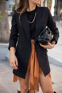 Blazer Ceket - Siyah
