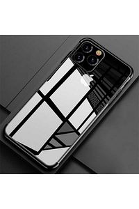 Apple Iphone 11 Pro Max Kılıf Koruma Kabı 4 Köşe Laser Şeffaf Kap