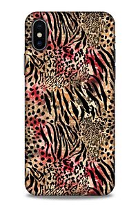 Animax Leopar Zürafa Apple Iphone X Kılıf Desenli Silikon