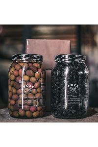 Devasa Kavanozlar (Edremit Kırma Ve Kuru Sele) Yeşil Ve Siyah Zeytin