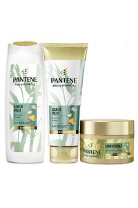Uzun ve Güçlü Bambu ve Biotinli Şampuan 400 ml Saç Kremi 275 ml Maske 160 ml Saç Bakım Seti
