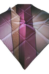 Twill (Tivil) Eşarp-mürdüm-pembe