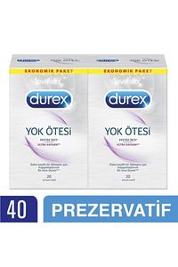 Yok Ötesi Ultra Kaygan Prezervatif, 40'lı Ekonomik Paket