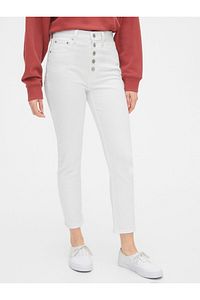 High Rise Cigarette Jean Pantolon