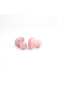 Pembe Kuvars Mantar Gua Sha Masaj Taşı