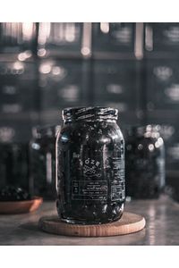 Taş Baskı Doğal Yağlı Sele Siyah Salamura Zeytin 1400 gr