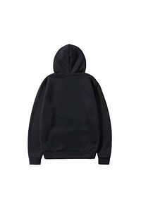 Forever Baskılı Özel Seri Siyah Kapşonlu Trend Sweat