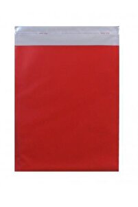 Kırmızı Yapışkanlı Hediye Paketi 25x35 50 Adet