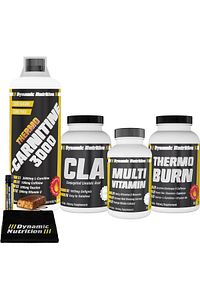 Thermo L-Carnitine 3000 mg 1000 ml+Thermo Burn 60 Tablet+CLA 90 Kapsül+Multivitamin 30 Tablet