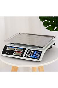 40 Kg Şarjlı Elektronik Dijital Hassas Mutfak Manav Bakkal Kasap Terazisi