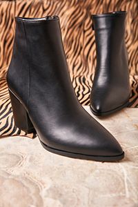 Siyah Siyah Kadın Bot & Bootie K0718152609