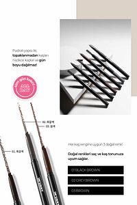 IM UNNY-Triangle Tip Soft Lift Eyebrow Pencil Designing Eye Brow 4