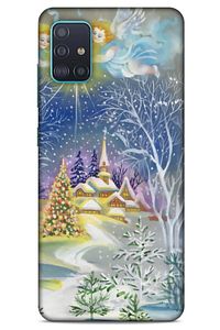Samsung Galaxy A51 Uyumlu Snowix (26) Tpu Silikon Renkli Kılıf