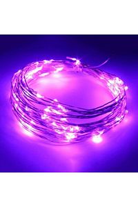 Peri Led Ince Tel Pilli Dekoratif Led Işık Süs 3 M Mor
