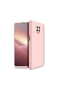 Xiaomi Redmi Note 9 Pro Kılıf 3 Parça 360 Zore Ays Kapak+cam Ekran Koruyucu