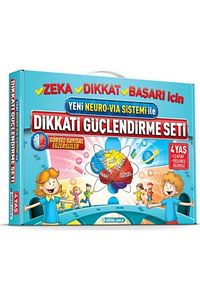 Dikkati Güçlendirme Seti 4 Yaş + Görsel Dikkat Testi
