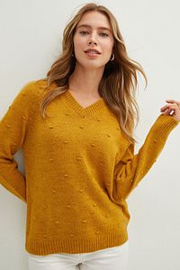 Pullover - Gelb - Normal