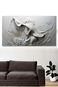 120x60 Dekoratif Kanvas Duvar Tablo