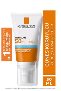 Anthelios Ultra Güneş Kremi Kuru/Hassas Cilter SPF50+ Yüksek Koruma 50ml 3337875588560
