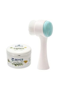 Zeytinyağlı Yüz Maskesi 300 Ml & Dvl Yüz Temizleme Fırçası Silikon