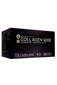 Premium Collagen 6000 Shot 30x40ml Tip 1-3 Hidrolize Kolajen Q10 B7 C E Vitaminli
