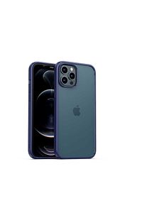 Iphone 12 Pro Max Uyumlu Kılıf Rom Telefon Kabı Arkası Şeffaf Bumper