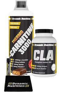 Dynamic Thermo L-Carnitine 3000 mg 1000 ml + CLA 90 Kapsül + 3 HEDİYE